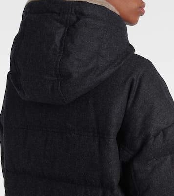 Padded wool jacket | Brunello Cucinelli