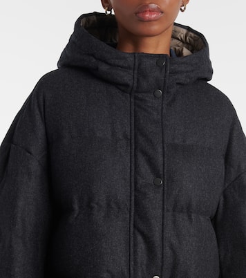 Padded wool jacket | Brunello Cucinelli