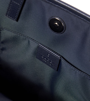 Borsa con finiture in pelle in canvas GG | Gucci Kids