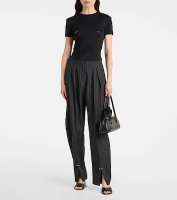 Top in cotone con ruches | Mugler