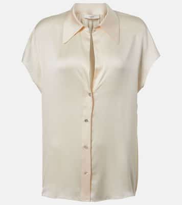 Blusa in raso di seta | Vince