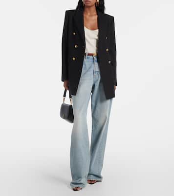 Top in lana, cashmere e seta | Saint Laurent