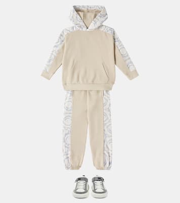 Sudadera con capucha Barocco de algodón | Versace Kids