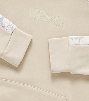 Sudadera con capucha Barocco de algodón | Versace Kids