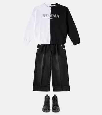 Sudadera de algodón | Balmain Kids
