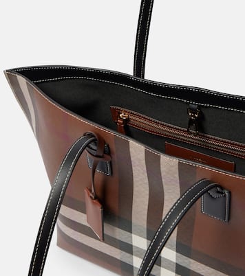 Tote Medium con Burberry Check | Burberry