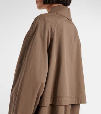 Cappotto Rocco in cotone e cashmere  | The Row