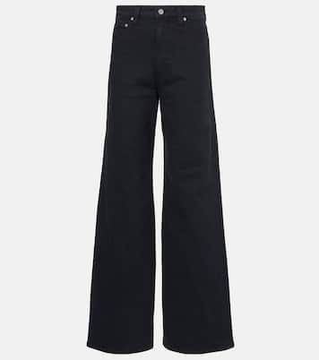 Jeans a gamba larga e vita alta Dane | Khaite