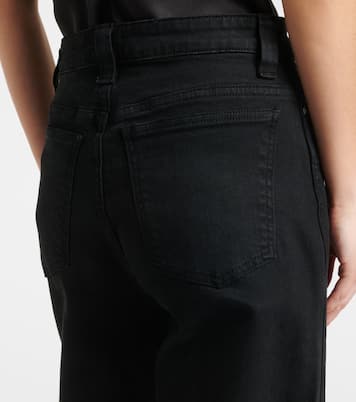 Jeans a gamba larga e vita alta Dane | Khaite