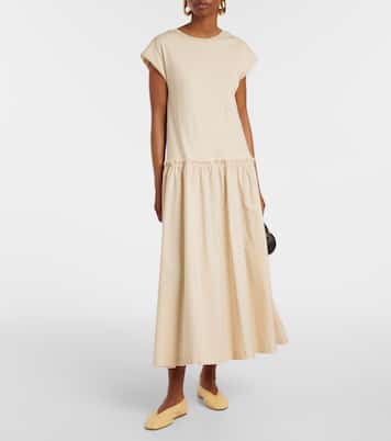 Robe longue en coton | Joseph