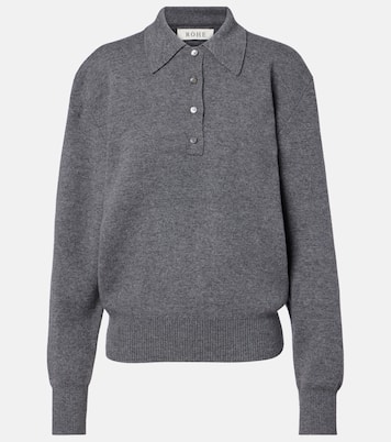 Wool and cashmere polo sweater | Róhe
