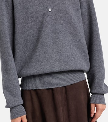 Wool and cashmere polo sweater | Róhe