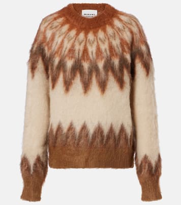 Natania Fair Isle wool-blend sweater | Marant Etoile