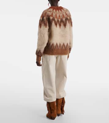 Natania Fair Isle wool-blend sweater | Marant Etoile