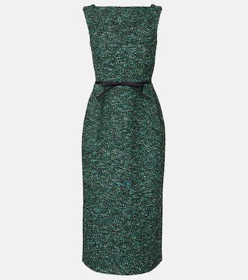 Tweed midi dress | Erdem