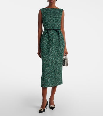 Tweed midi dress | Erdem