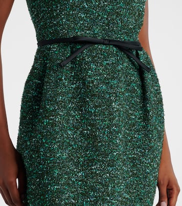 Tweed midi dress | Erdem