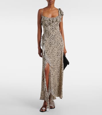 Maxikleid Ester aus Crêpe de Chine aus Seide | Rixo