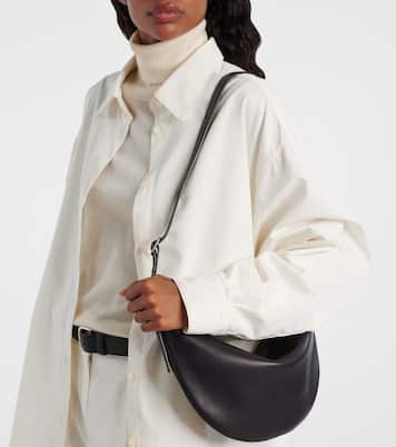 Jouvette Medium leather shoulder bag | The Row