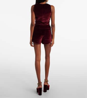 Cotton velvet shorts | Etro