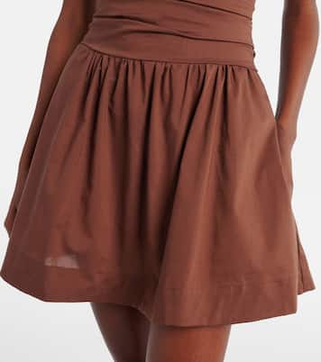 Vera strapless cotton minidress  | Faithfull