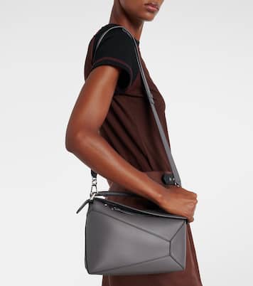 Puzzle Edge Small leather shoulder bag | Loewe