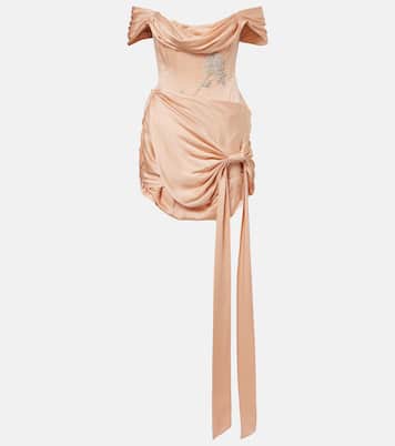 Verziertes Minikleid Paloma | Clio Peppiatt