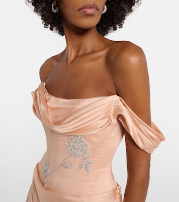 Verziertes Minikleid Paloma | Clio Peppiatt