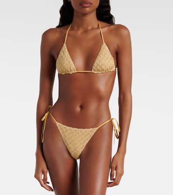 Bikini de lamé en zigzag | Missoni