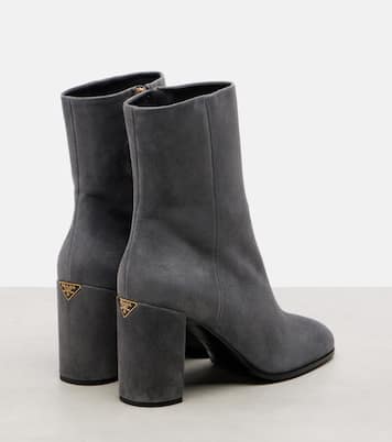 85 suede ankle boots | Prada