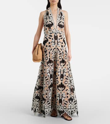 Maxikleid aus Guipure-Spitze | Johanna Ortiz