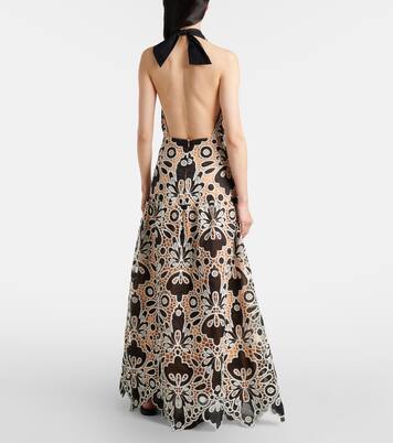 Maxikleid aus Guipure-Spitze | Johanna Ortiz