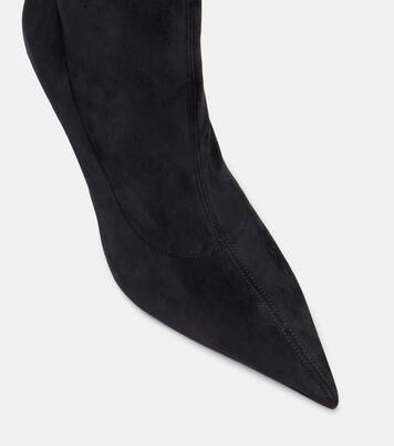 Miss Z 100 suede over-the-knee boots | Christian Louboutin