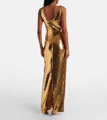 Abito lungo con paillettes | The New Arrivals Ilkyaz Ozel