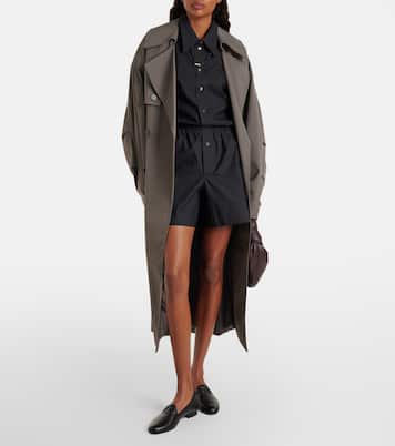 Cotton and silk shorts | Lemaire