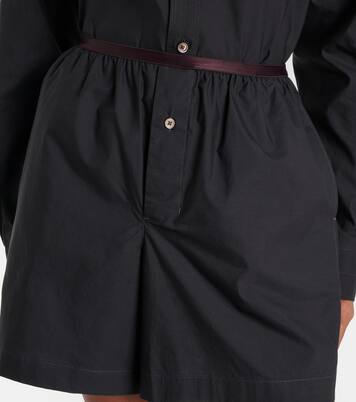 Cotton and silk shorts | Lemaire