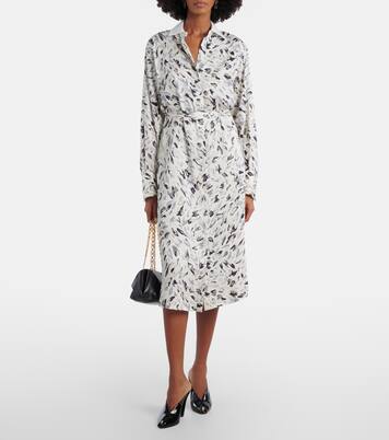 Robe chemise Floyd imprimée en coton mélangé | Altuzarra