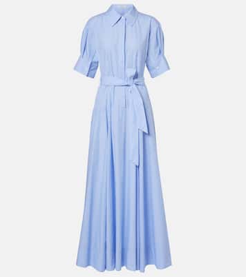 Truman striped cotton maxi dress | Simkhai