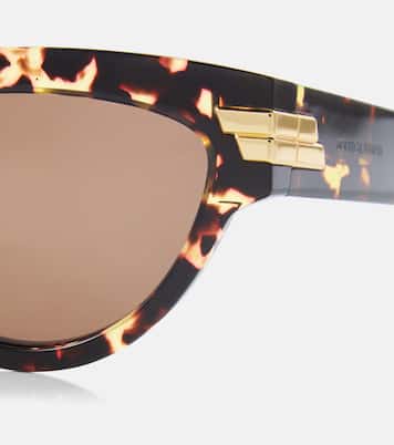 Occhiali da sole cat-eye in acetato | Bottega Veneta