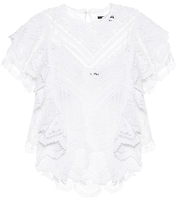 Top Zainos de algodón de croché | Isabel Marant