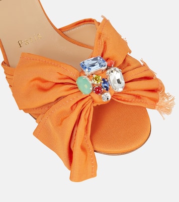 Mules Marie Anne 55 de algodón | Christian Louboutin