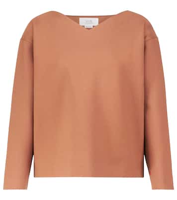 Pull oversize en coton mélangé | Victoria Victoria Beckham