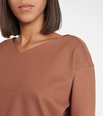 Pull oversize en coton mélangé | Victoria Victoria Beckham