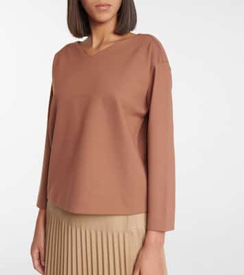 Pull oversize en coton mélangé | Victoria Victoria Beckham