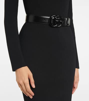 Gürtel GG aus Leder | Gucci