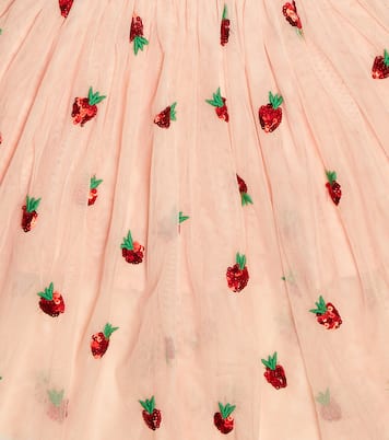 Rock aus Tüll mit Pailletten | Stella McCartney Kids