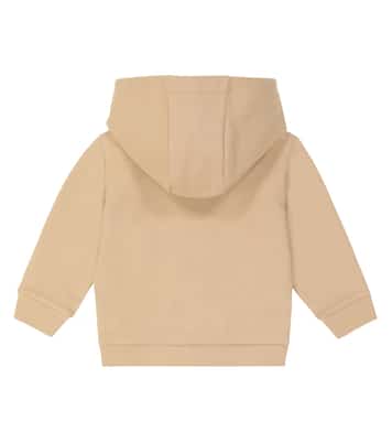 Baby - Felpa in cotone con zip e cappuccio | Balmain Kids