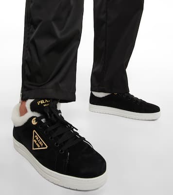 Sneakers in suede | Prada