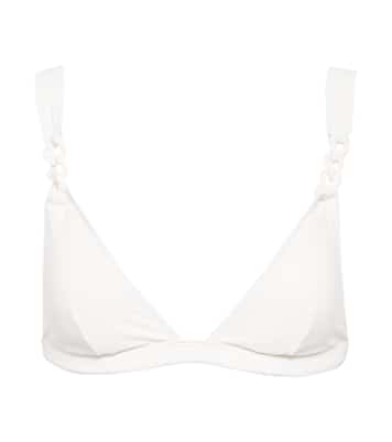 Top de bikini triangular con cadena | Stella McCartney