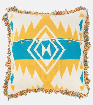 Icon jacquard wool cushion | Alanui